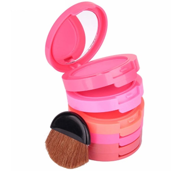 Waterproof Matte Blusher Palette with Blush - Picture 3 of 7